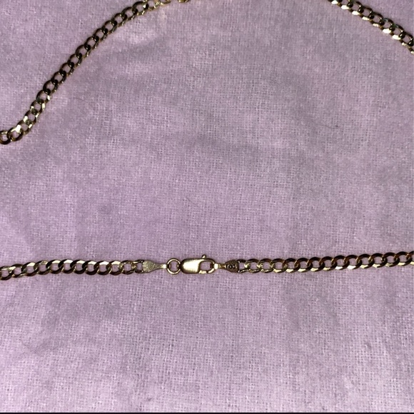 10K Yellow Gold 20” Cuban Link Necklace - Picture 3 of 4